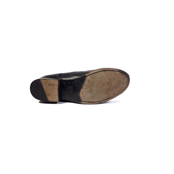 Vintage FRYE Melissa Chelsea Black Leather Ankle Boots Size 8 - Picture 7 of 11